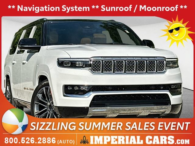 Used 2025 Jeep Grand Wagoneer L Series III w/ Rear Seat Video Group 1