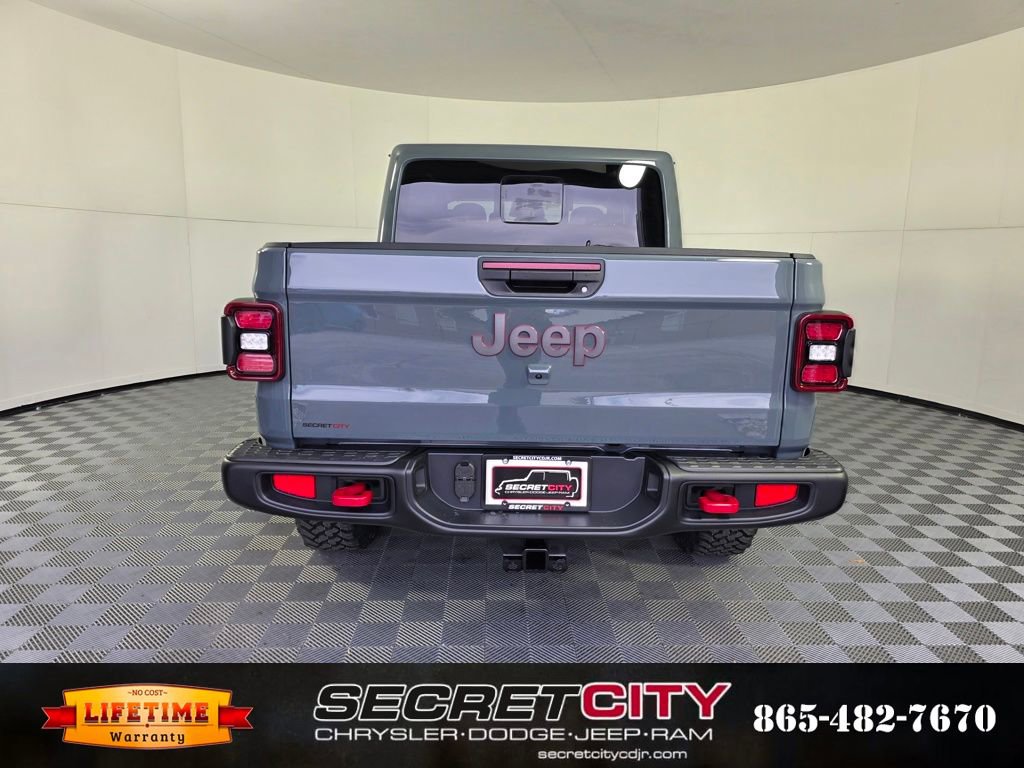New 2026 Jeep Gladiator Rubicon w/ Steel Power Dome Hood Package image 6