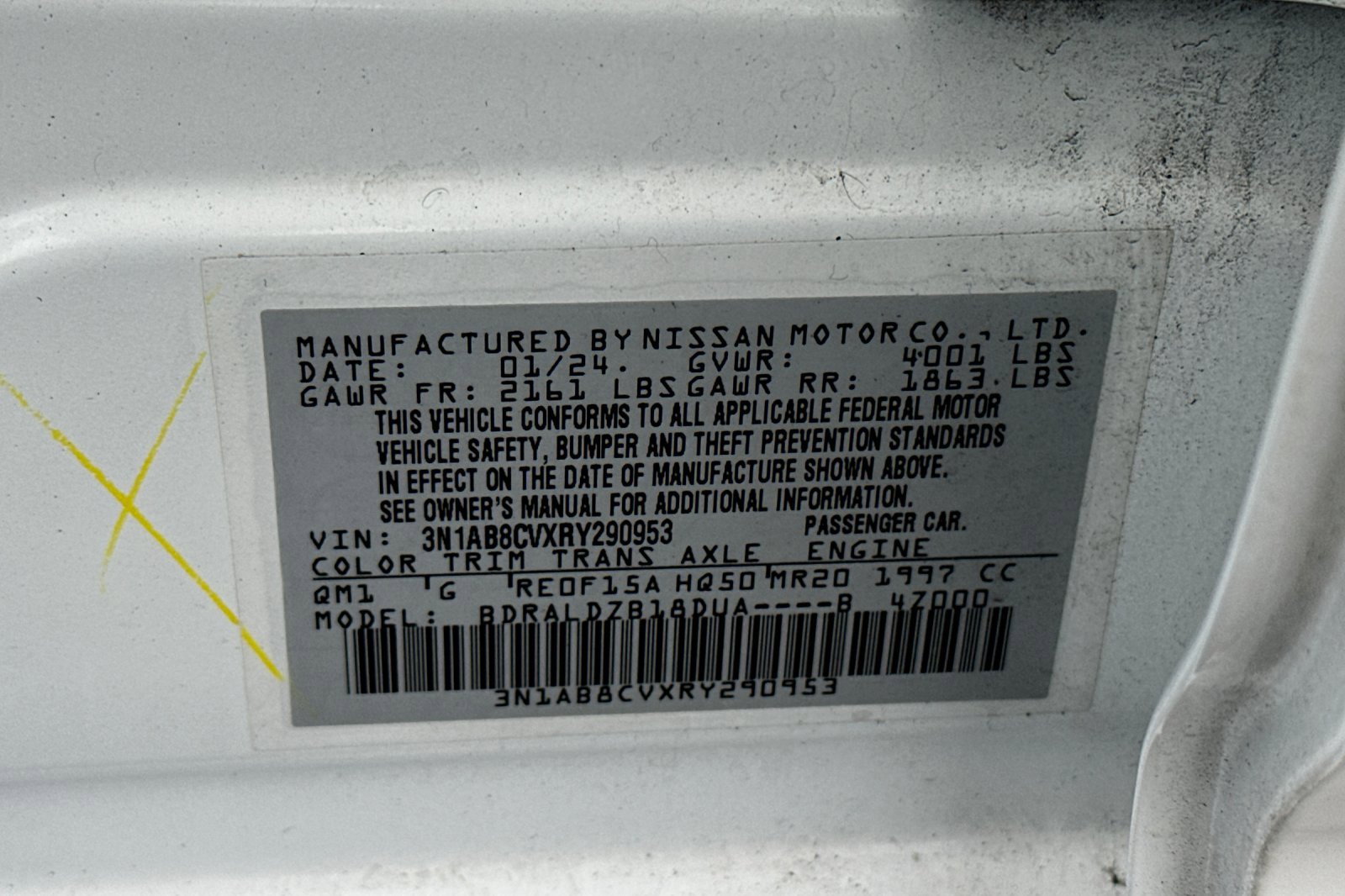 Certified 2024 Nissan Sentra SV image 28
