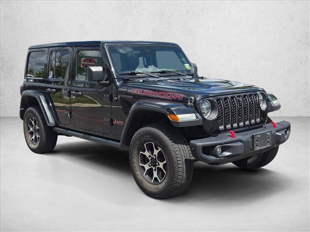 Used 2021 Jeep Wrangler Unlimited Rubicon AWD/4WD image 3