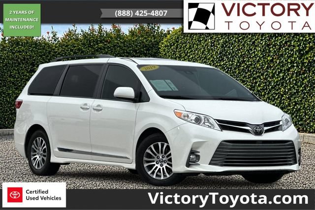 Certified 2019 Toyota Sienna XLE w/ XLE Navigation Package
