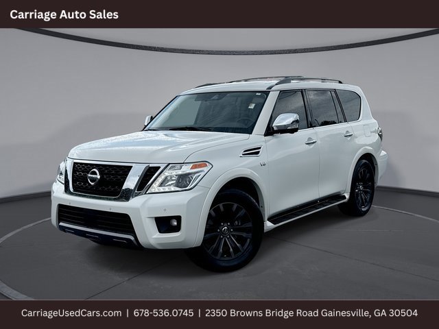 Used 2019 Nissan Armada Platinum w/ Captain's Chairs Package image 1