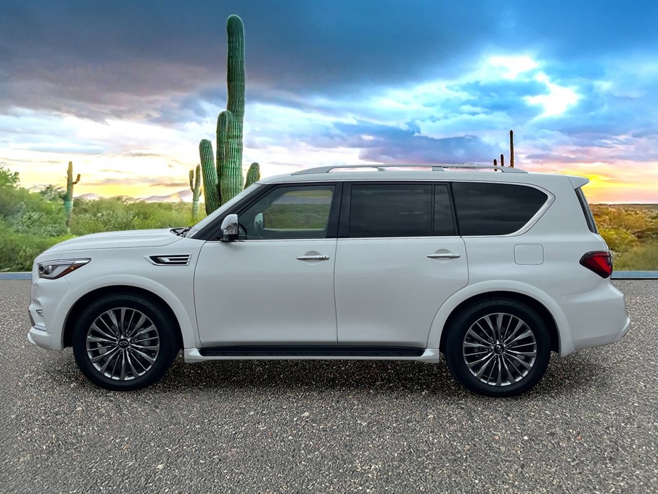 Certified 2021 INFINITI QX80 Sensory w/ All-Season Package AWD/4WD image 3
