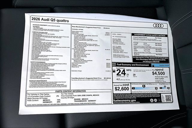 New 2026 Audi Q5 Premium Plus AWD/4WD image 14
