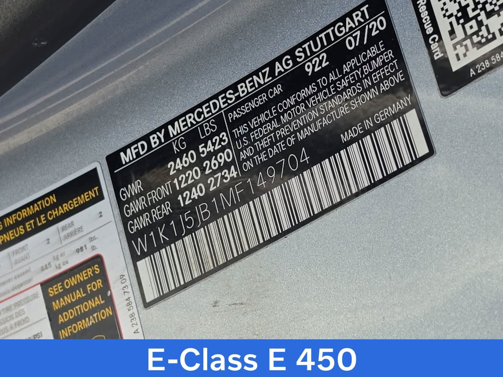 Used 2021 Mercedes-Benz E 450 Coupe w/ AMG Line image 25