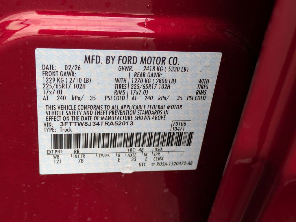 New 2026 Ford Maverick XLT w/ Equipment Group 301A image 23