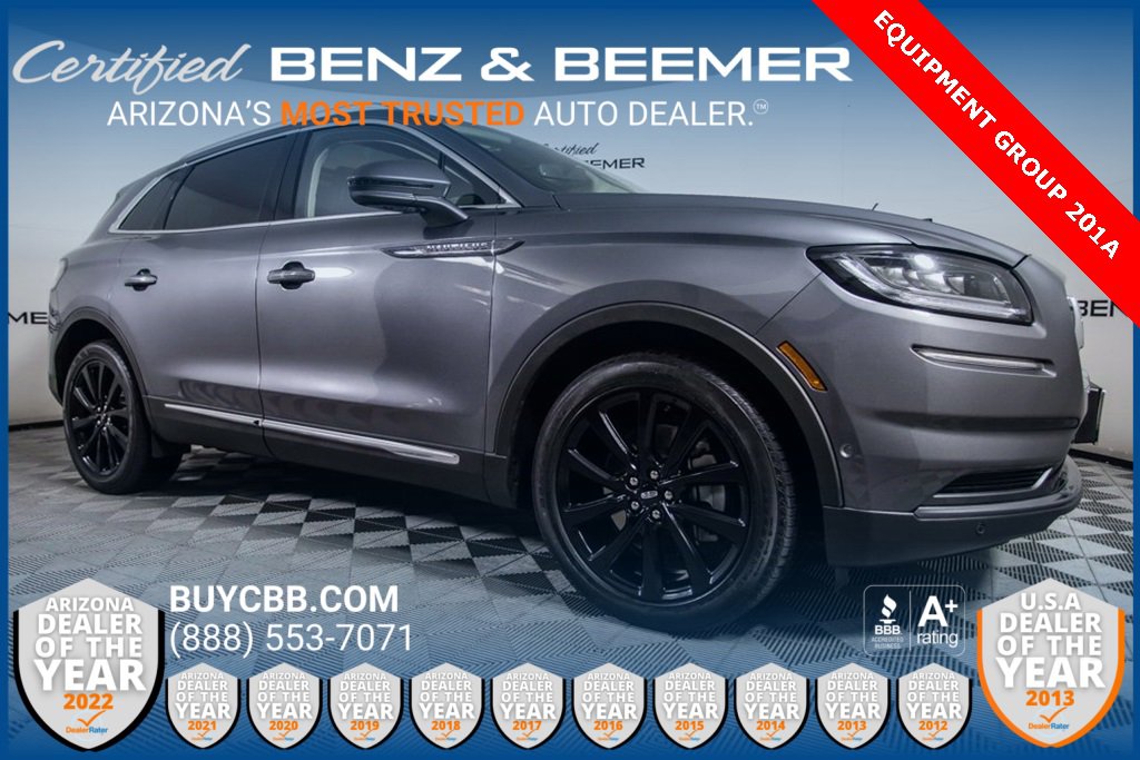 Used 2021 Lincoln Nautilus Reserve w/ Equipment Group 201A