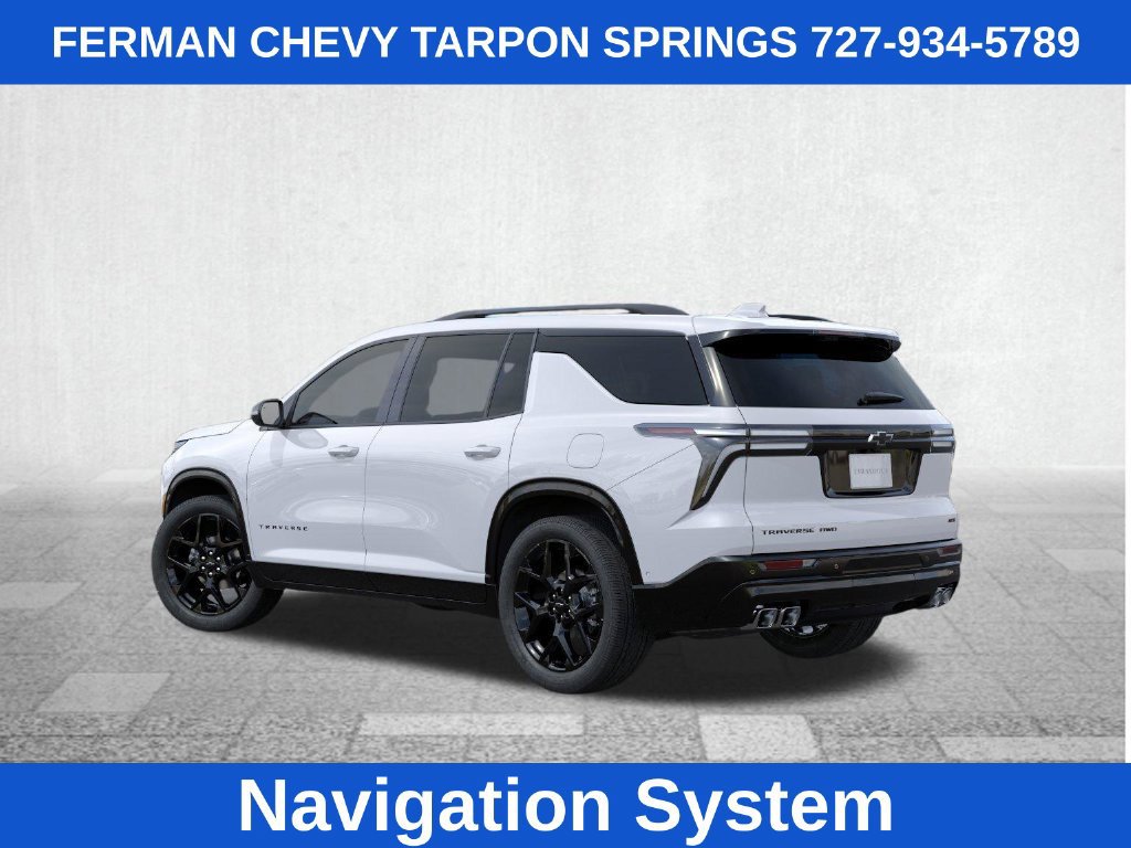 New 2026 Chevrolet Traverse RS w/ LPO, Floor Liner Package AWD/4WD image 4