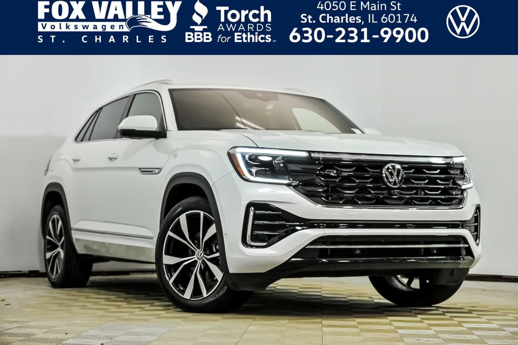 Certified 2025 Volkswagen Atlas Cross Sport SEL Premium R-Line AWD/4WD image 1