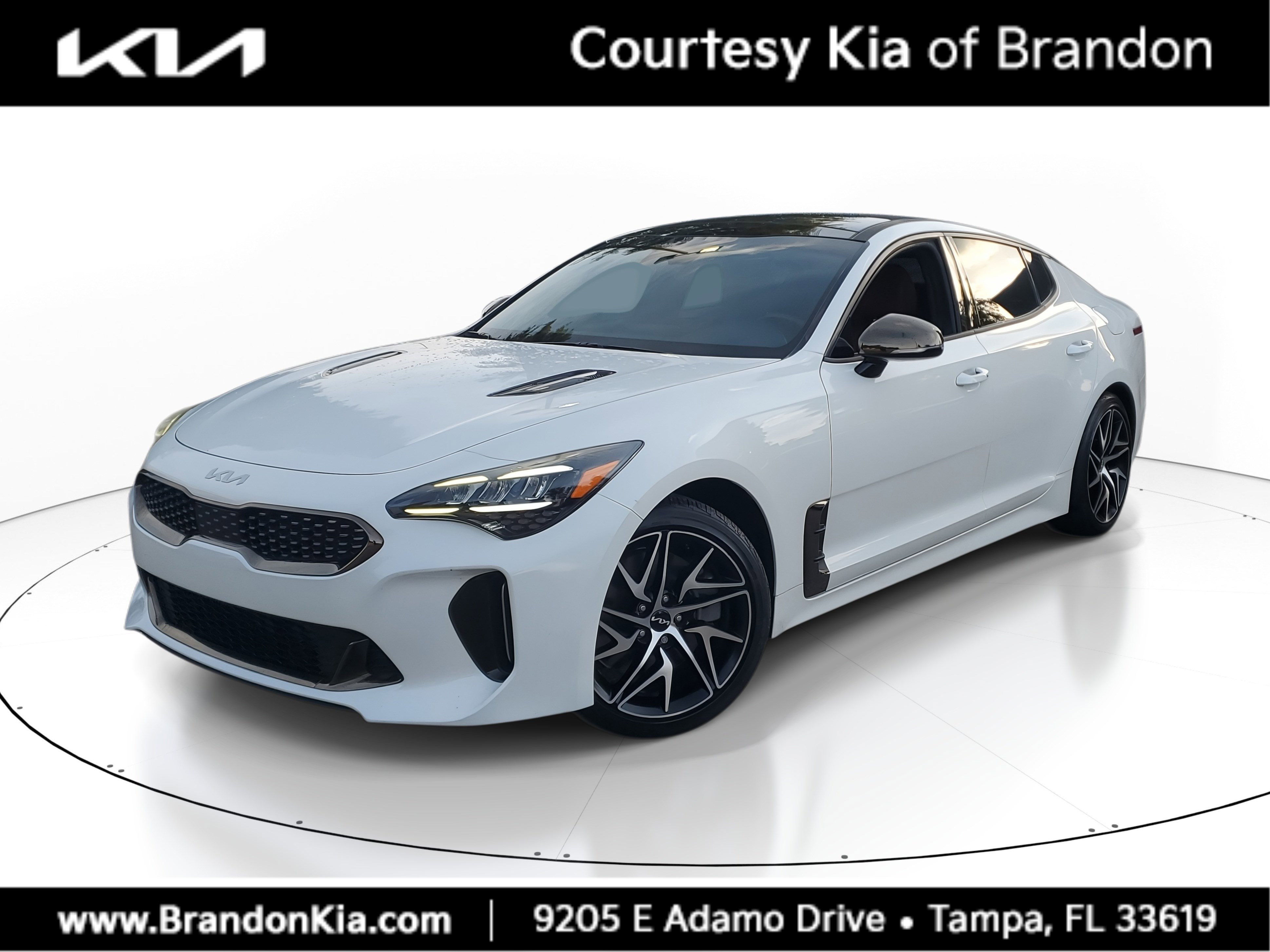 Certified 2022 Kia Stinger GT-Line w/ Sun & Sound Package