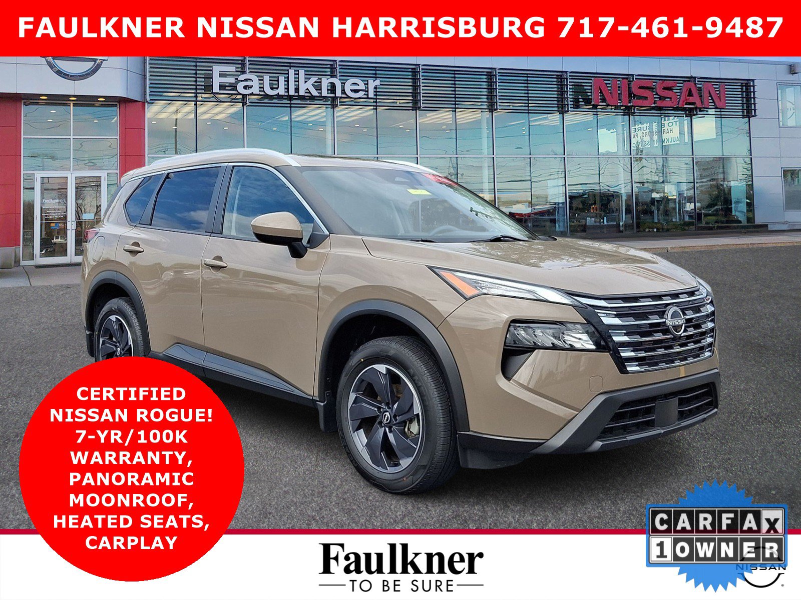Certified 2024 Nissan Rogue SV w/ SV Premium Package