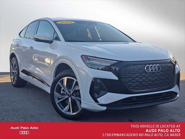 Used 2024 Audi Q4 e-tron Prestige w/ Black Optic Plus Package