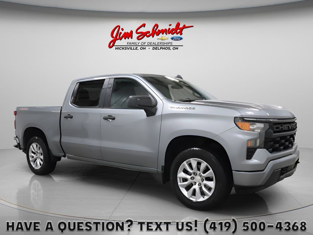 Used 2023 Chevrolet Silverado 1500 Custom AWD/4WD image 1