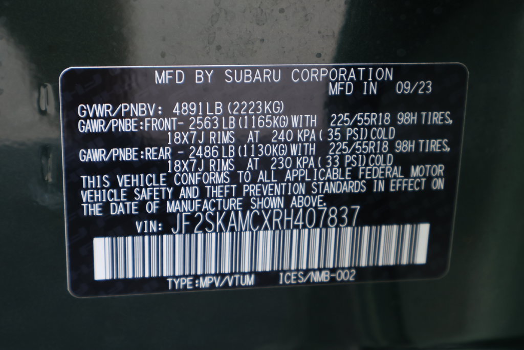 Certified 2024 Subaru Forester Touring AWD/4WD image 31