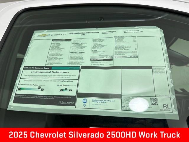 New 2025 Chevrolet Silverado 2500 W/T image 21