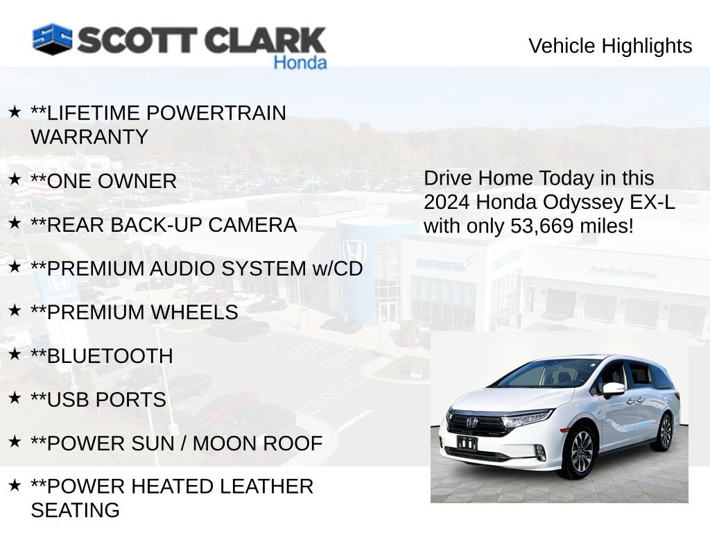 Used 2024 Honda Odyssey EX-L image 11