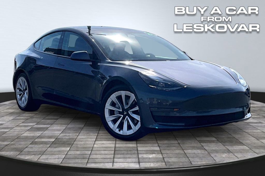 Used 2021 Tesla Model 3 Long Range AWD/4WD image 1