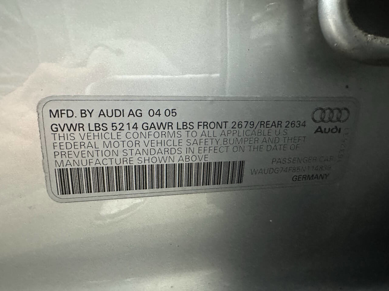 Used 2005 Audi A6 3.2 image 22