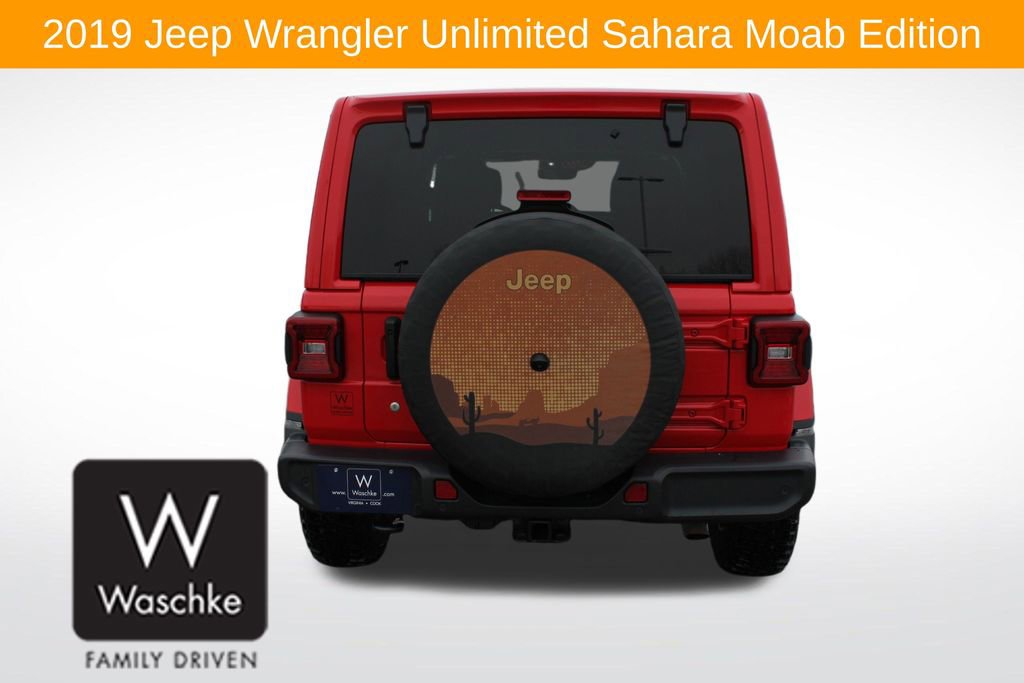 Used 2019 Jeep Wrangler Unlimited Sahara w/ Quick Order Package 24M Moab image 7