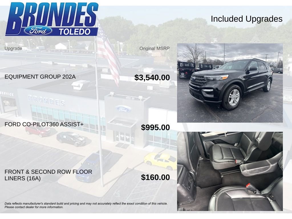 Used 2023 Ford Explorer XLT w/ Equipment Group 202A image 6