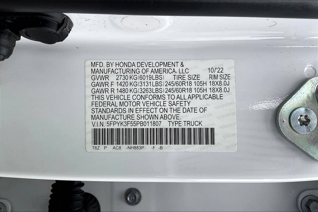 Used 2023 Honda Ridgeline RTL image 24