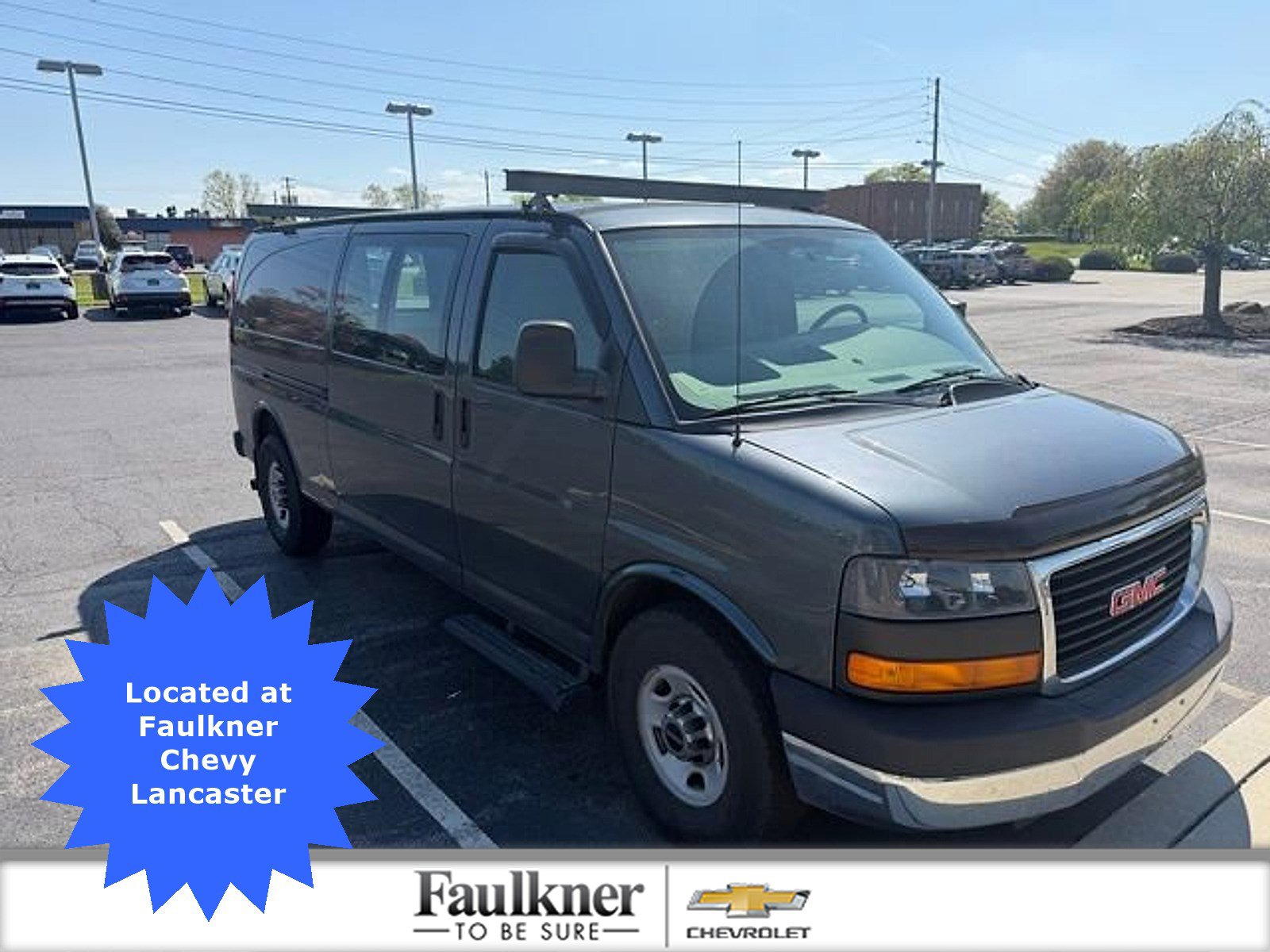 Used 2015 GMC Savana 2500 Extended w/ Chrome Appearance Package RWD image 1