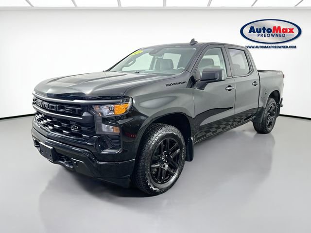 Used 2023 Chevrolet Silverado 1500 Custom w/ LPO, Dark Essentials Package AWD/4WD image 4