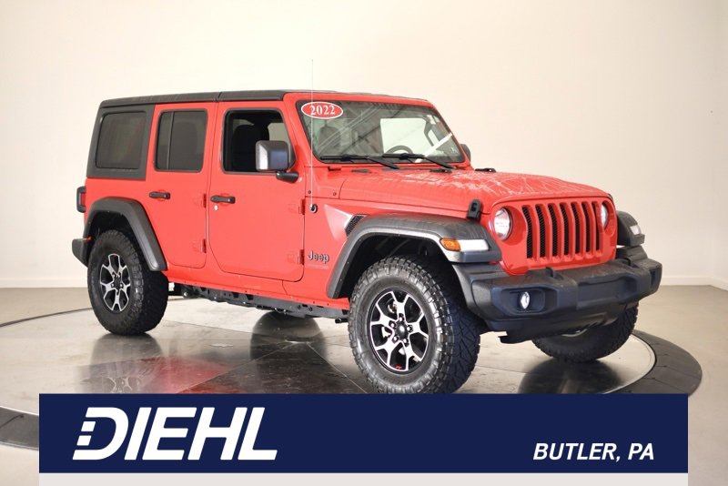 Used 2022 Jeep Wrangler Unlimited Sport