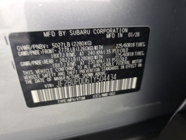 New 2026 Subaru Outback Limited AWD/4WD image 39