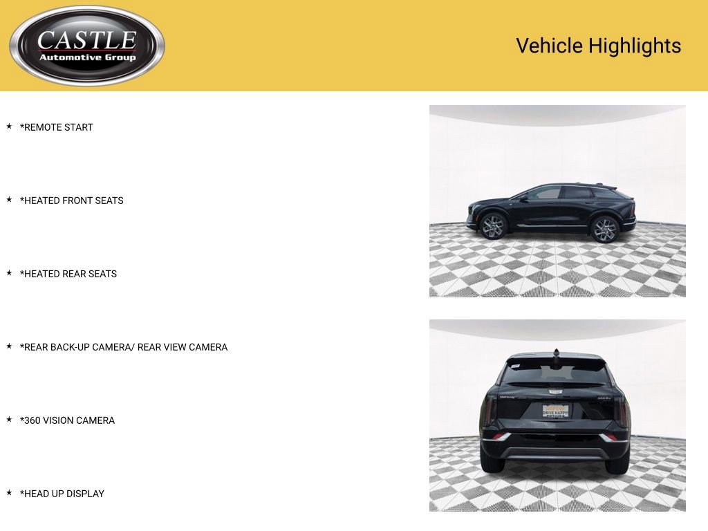 Used 2025 Cadillac Optiq Luxury 2 w/ LPO, Floor Liner Package AWD/4WD image 3