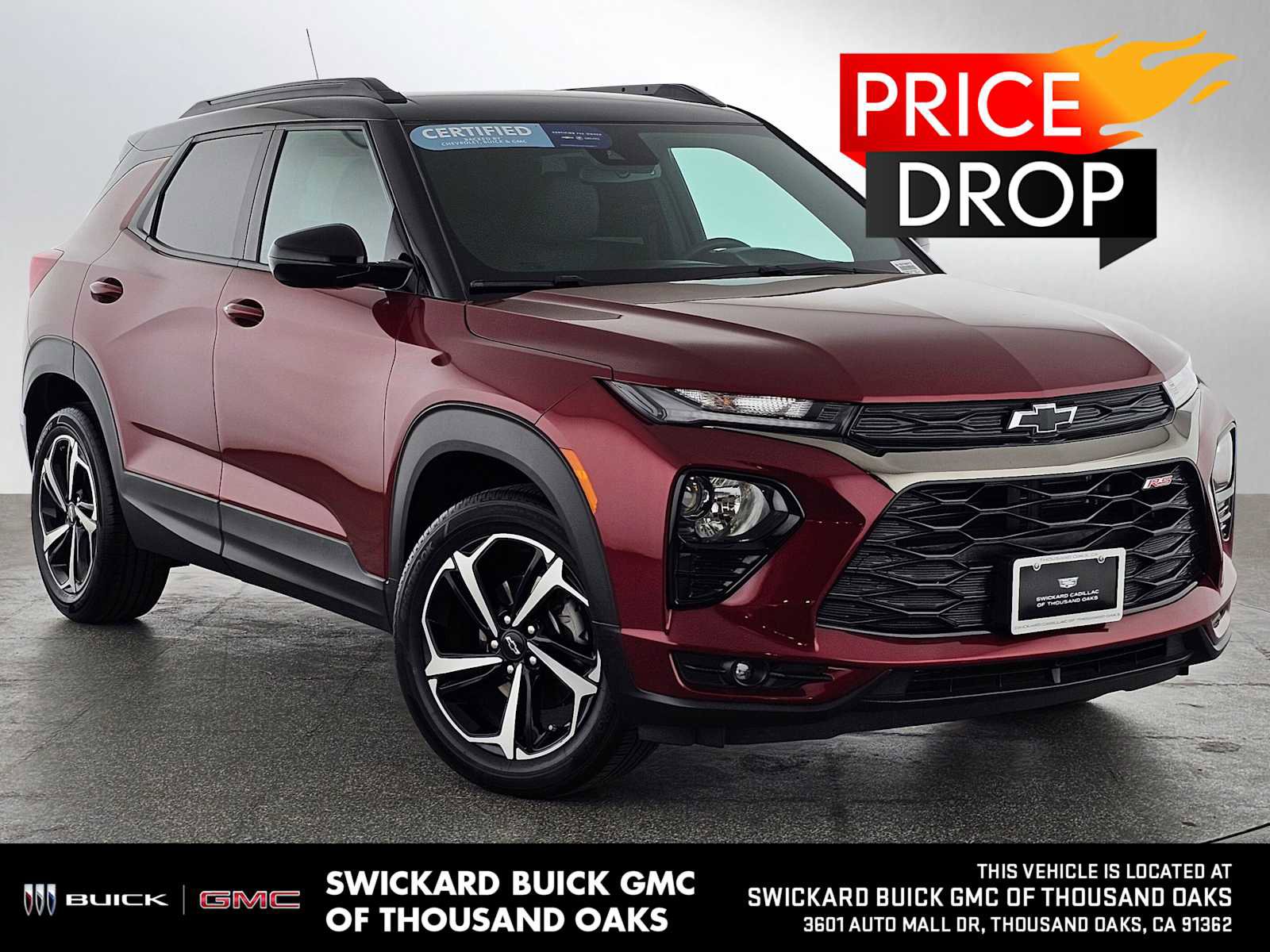 Certified 2023 Chevrolet TrailBlazer RS w/ Convenience Package