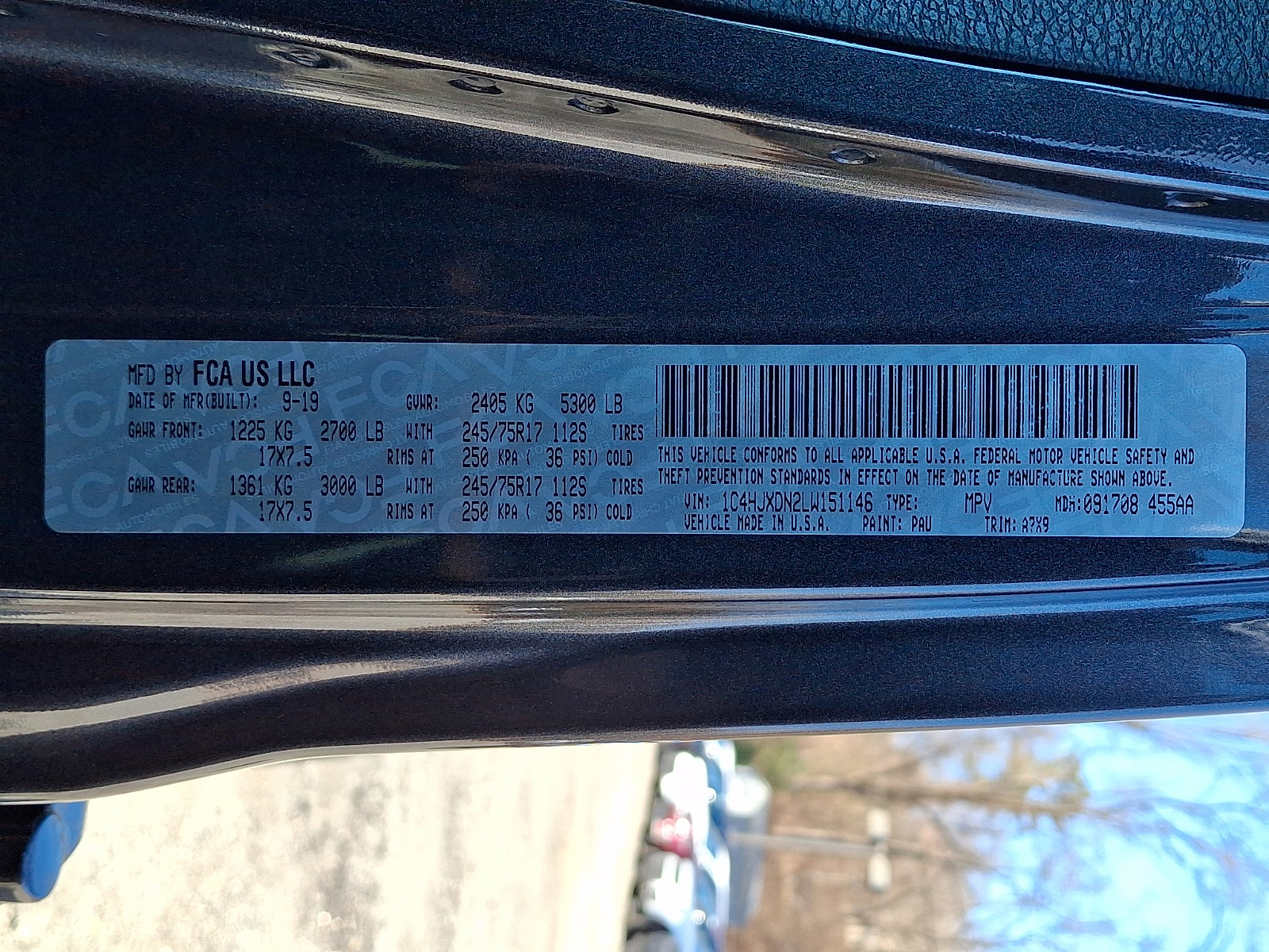 Certified 2020 Jeep Wrangler Unlimited Sport S image 27