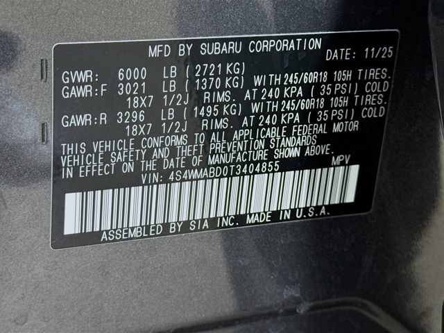 Used 2026 Subaru Ascent Premium AWD/4WD image 32