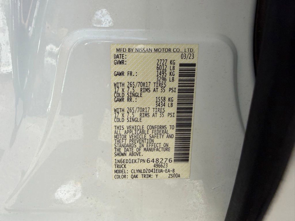 Used 2023 Nissan Frontier PRO-4X w/ Pro-4X Premium Package AWD/4WD image 28