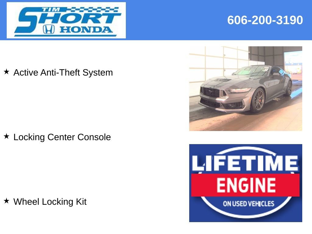 Used 2025 Ford Mustang Dark Horse w/ Security Package image 8