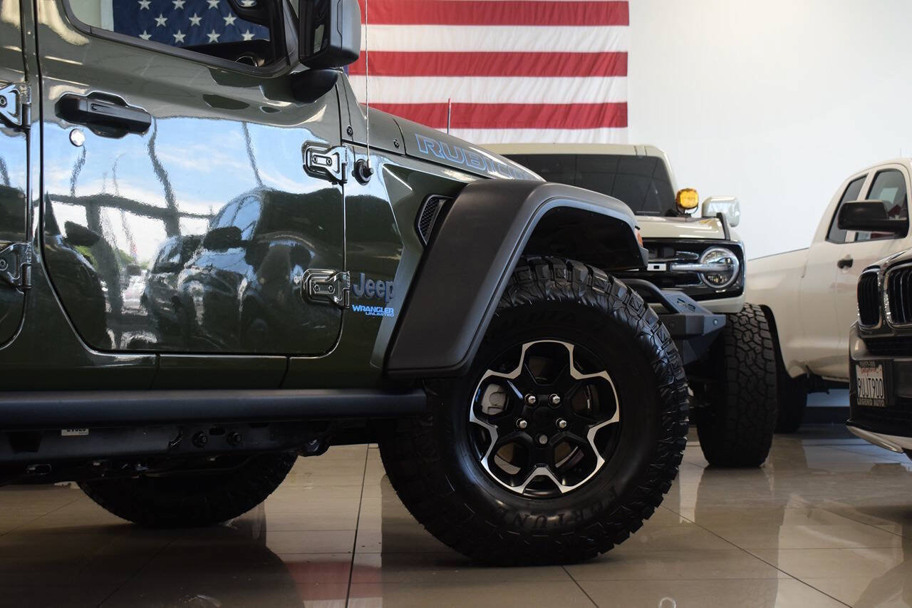 Used 2022 Jeep Wrangler Unlimited Rubicon 4xe w/ Cold Weather Group AWD/4WD image 21