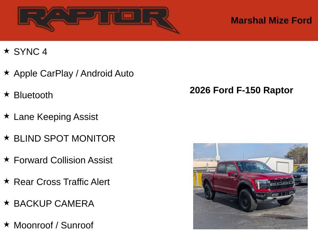 New 2026 Ford F150 Raptor image 2