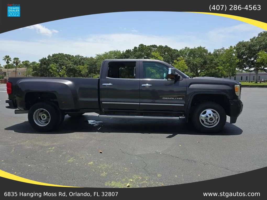 Used 2015 GMC Sierra 3500 Denali w/ Duramax Plus Package AWD/4WD image 6