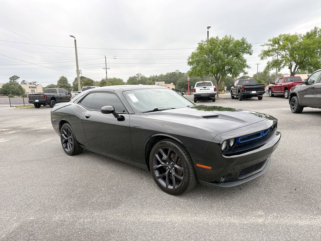 Used 2021 Dodge Challenger SXT w/ Blacktop Package RWD image 1
