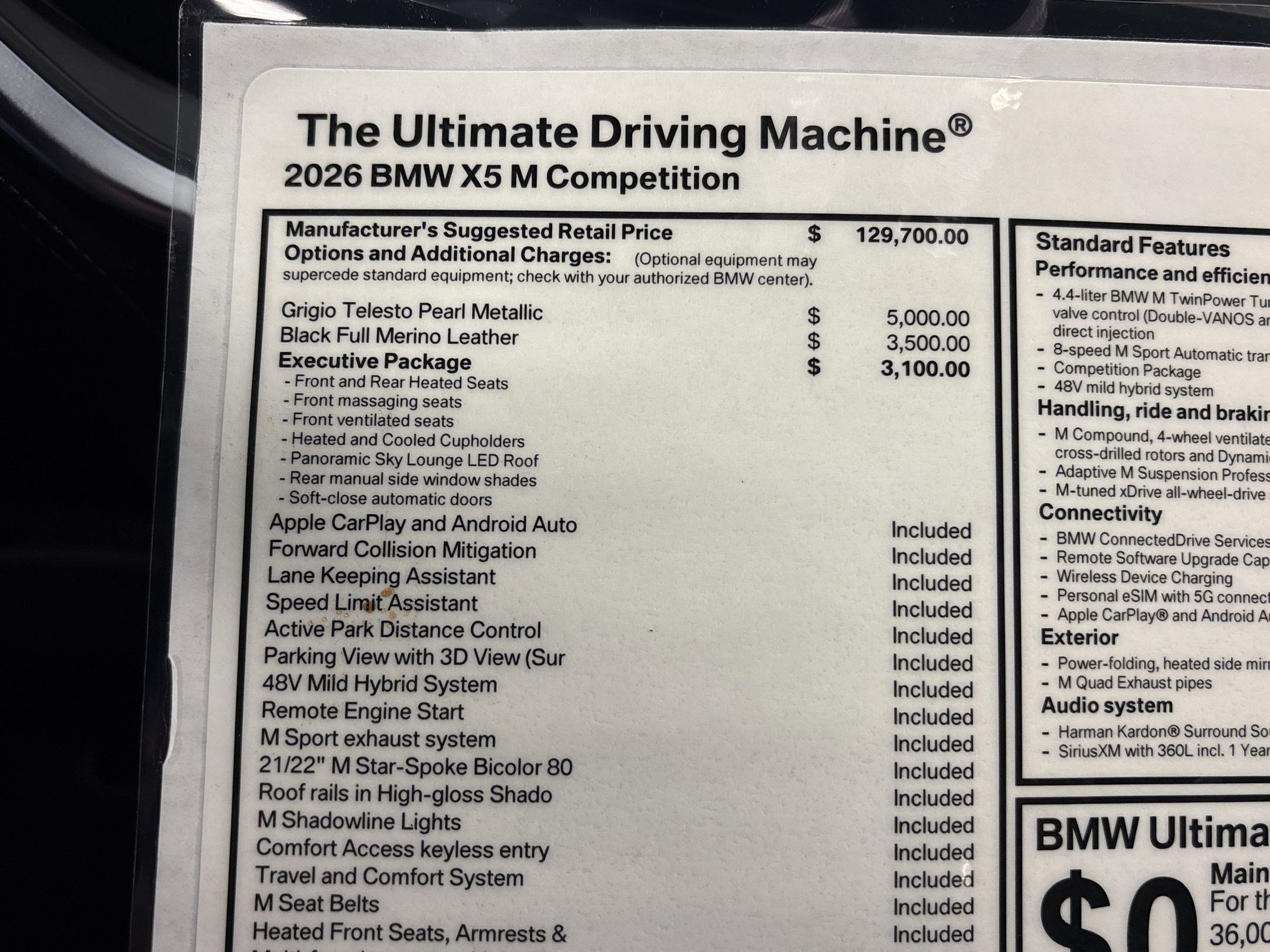 New 2026 BMW X5 M Competition w/ Executive Package image 34