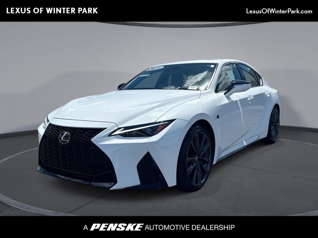 Used 2025 Lexus IS 350 F Sport w/ Accessory Package 2 RWD image 1