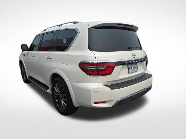 Used 2023 Nissan Armada Platinum w/ Captain's Chairs Package AWD/4WD image 3
