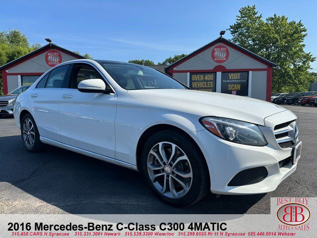 Used 2016 Mercedes-Benz C 300 4MATIC Sedan