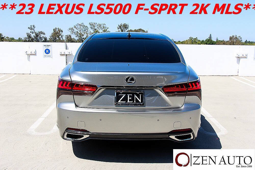 Used 2023 Lexus LS 500 F Sport w/ Cold Weather Package (CK) RWD image 10