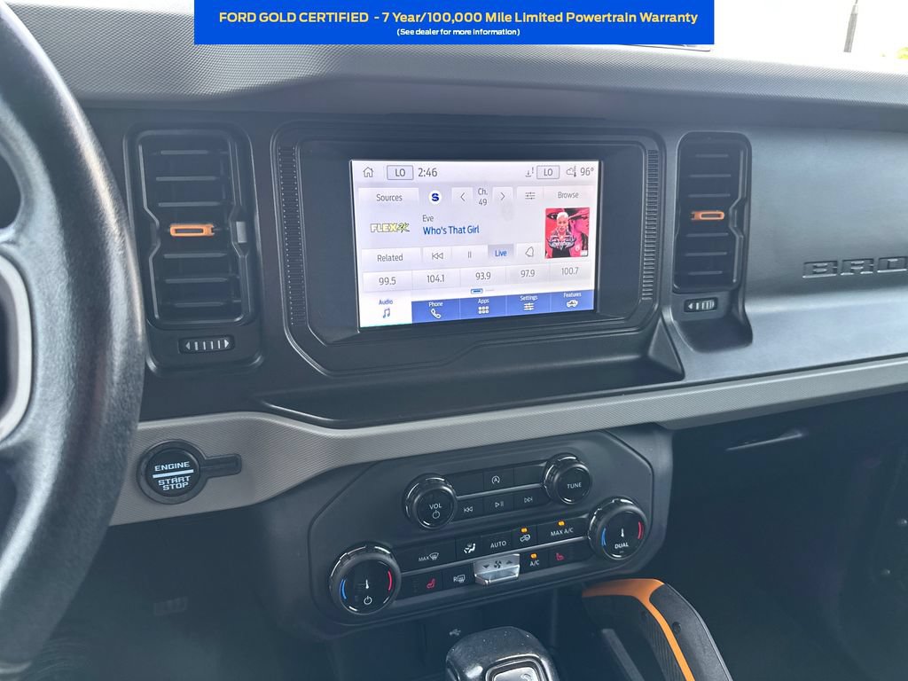 Certified 2022 Ford Bronco Badlands w/ Sasquatch Package AWD/4WD image 15