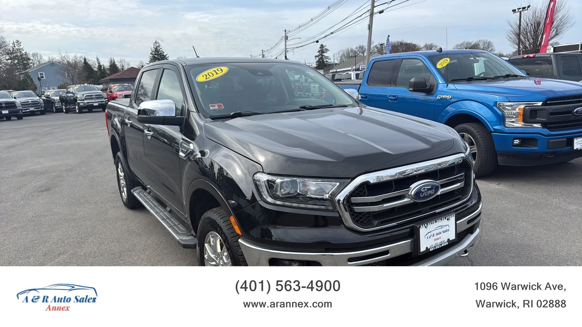 Used 2019 Ford Ranger Lariat w/ Equipment Group 501A Mid