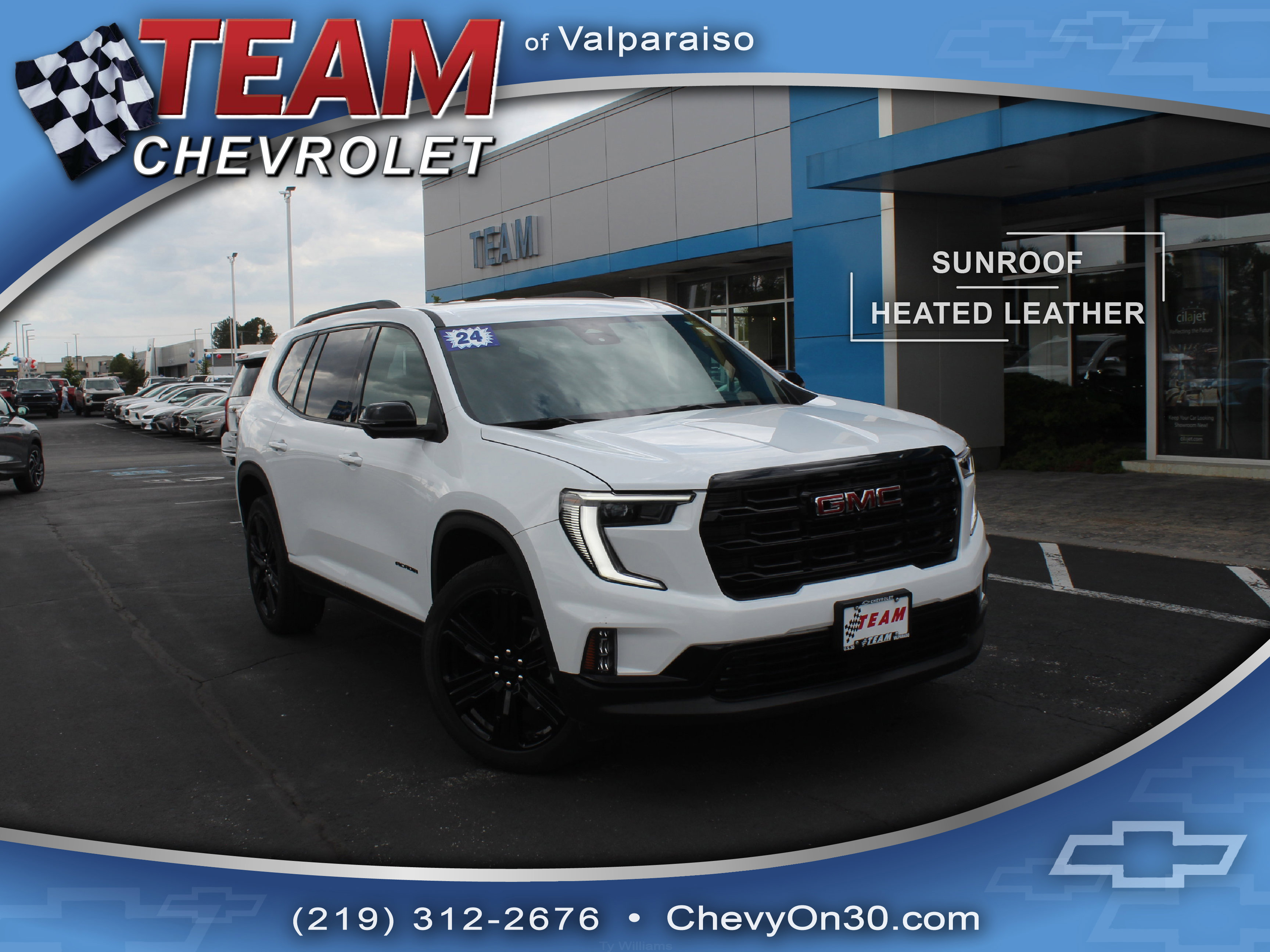 Used 2024 GMC Acadia Elevation w/ Black Edition