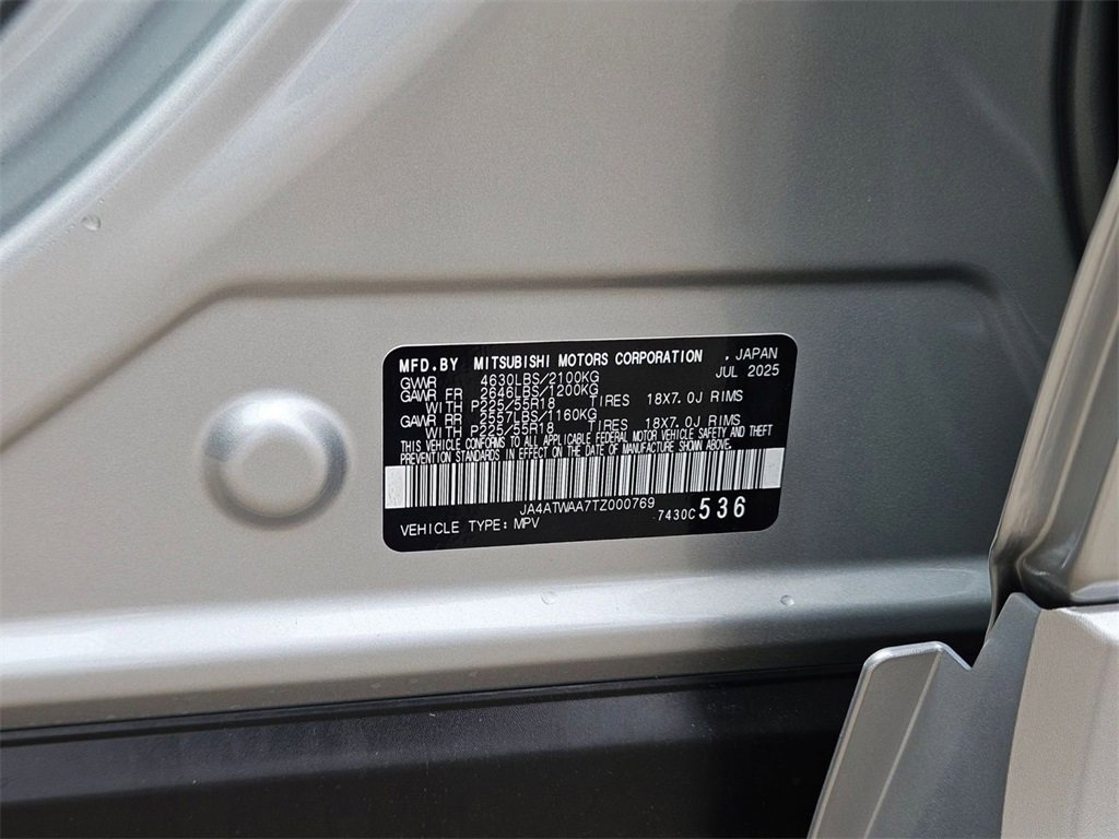 New 2026 Mitsubishi Eclipse Cross SEL image 33