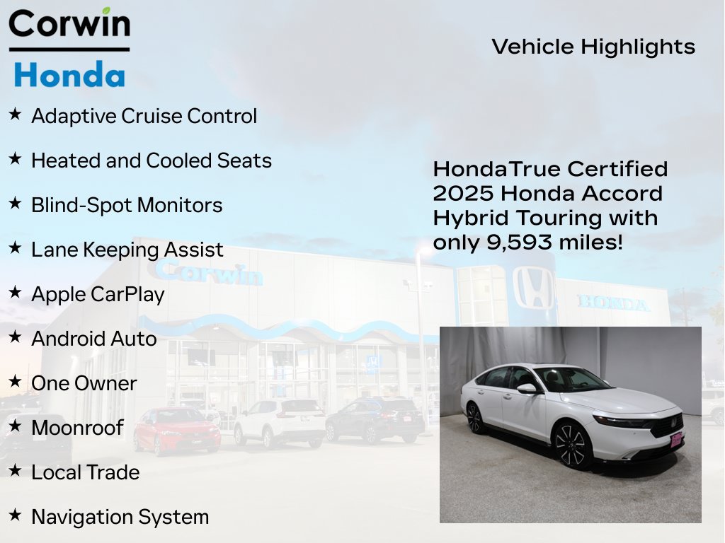 Used 2025 Honda Accord Touring image 9