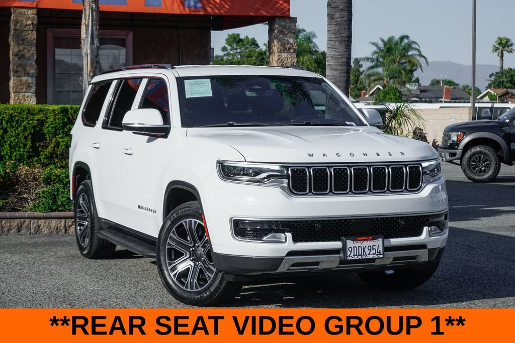 Used 2022 Jeep Wagoneer Series III w/ Rear Seat Video Group 1 AWD/4WD image 2